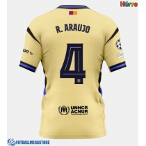 Fotballdrakt Herre Barcelona Ronald Araujo #4 Bortedrakt 2025-26 Kortermet